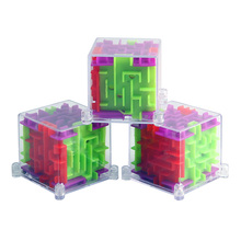 20pcs 4cm 3D Maze Magic Cube Puzzle Speed Cube Puzzle Game Labyrinth Ball Toys Maze Ball Games Educational Toys 2024 - buy cheap