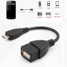 Micro USB OTG Cable Female to Male Adapter for android Smartphone Tablet pad xiaomi huawei zte oppo meizu 2024 - buy cheap