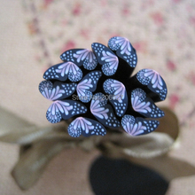 Bastón con forma de mariposa para decoración de uñas, 5 uds., D-04, 5mm 2024 - compra barato