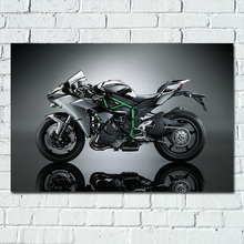 Cuadro de motocicleta Kawasaki Ninja Superbike impreso, póster artístico de pared, lienzo, pinturas decorativas 2024 - compra barato