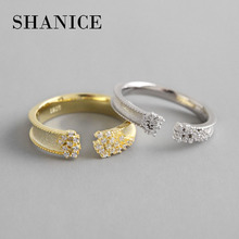 Shanice-anel de prata esterlina s925 completo, luxuoso, design, estrelas, microembutido, zircônio cúbico, abertura, presente, joia fina 2024 - compre barato