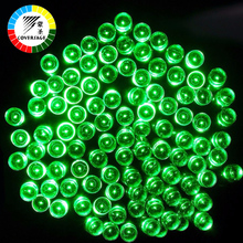 Coversage 100 Leds Outdoor Yellow Solar Lamps LED String Lights Fairy Holiday Christmas Garlands Solar Garden Waterproof Lights 2024 - buy cheap