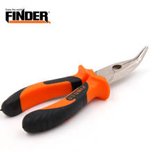 Angle jaw tongs Hardware tools manual pliers specifications  6 inch Stripping curved nose pliers manufacturer 2024 - buy cheap