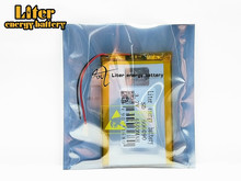 Bateria de polímero de lítio li-íon recarregável, 3.7v 606090 4500mah com pcb para gps tablet dvd pad câmera média power bank 2024 - compre barato
