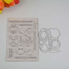 Animal balloon Transparent clear stamp/coordinating die for DIY Scrapbooking/Card Making/Kids Fun Decoration Supplies 2024 - buy cheap