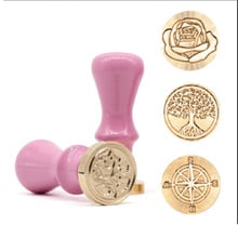 1PC Retro Letter Sealing Wax Classic Initial Wax Seal Stamps DIY Decorative Letter Wooden Stamps Craft Gifts Wholesale 2024 - buy cheap