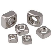 20pcs M3 M4 M5 M6 M8 M10 M12 304 stainless steel square nut 2024 - buy cheap