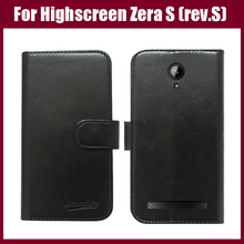 Zera S rev.S-tarjeta de cuero con tapa, cubierta de soporte para teléfono inteligente de pantalla alta, 6 colores 2024 - compra barato