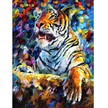 Diamond Embroidery 5D DIY Diamond Painting Christmas Tiger Cross Stitch 100% Full Rhinestone Mosaic Animal Oil Picture Decor 2024 - buy cheap