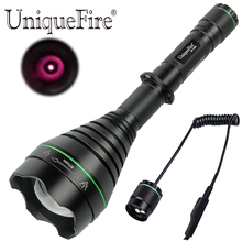 UniqueFire Powerful IR Hunting Flashlight UF-1508 T75 850nm Led Zoomable Lens Tactical  Lamp with a Rat Tail Switch 2024 - buy cheap