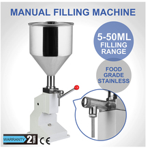 Hot sale Manual Small E-liquid Filling Machine Paste Filler Bottle Filling Machines and equipment 2024 - buy cheap