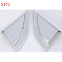 STYO Car ABS Interior Front A Pillar Triangle Cover  Trim For Mitsubishi Eclipse Cross 2018 2024 - buy cheap