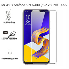 Tempered Glass Asus Zenfone 5Z / Zenfone 5 ZE620KL Screen Protector Explosion-proof Film For ASUS Zenfone 5Z ZS620KL Case 2024 - buy cheap