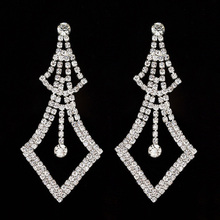YFJEWE New Classic Jewelry Exaggerated Rhinestone Crystal Drop Earring Statement Earrings Gift For Women #E273 2024 - buy cheap