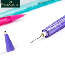 Faber-castell lápis mecânico 0.5mm, caneta vareta com núcleo de chumbo, 1 peça, design antiderrapante, material escolar com 4 cores 2024 - compre barato