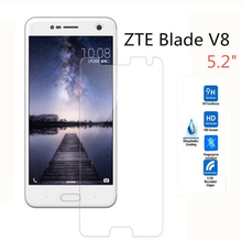 Protetor de tela de vidro temperado para zte blade v8, filme de proteção para zte blade v8 5.2 '', 9h 2.5d 2024 - compre barato