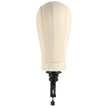 20/21/22/23/24/25inch Beige Training Head Manikin Model Cotton Fabrics Wig Stand Displaying Make Styling Practice Mannequin Head 2024 - buy cheap