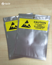 INTEGRITY 1000pcs 10.5*15cm Waterproof Self Seal Anti static Shielding Storage Bag ESD zipper zip lock Anti-Static Packaging Bag 2024 - buy cheap