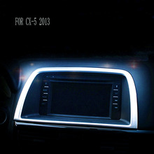 Крышка центральной панели управления из АБС-матового пластика, внутренняя отделка, автомобильные аксессуары, 1 шт./компл. для Mazda CX-5 CX5 2012 2013 2014 2024 - купить недорого