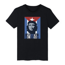 Camiseta de héroe Che Guevara para hombre, camiseta de manga corta de algodón 100% estampada de alta calidad, camisetas con patrón Hipster, ropa guay para hombre 2024 - compra barato