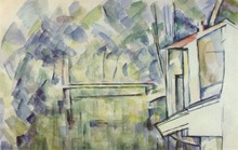 100% hand made Oil Painting Reproduction on linen canvas,mill-on-the-river by paul Cezanne,landscape oil paintings 2024 - buy cheap