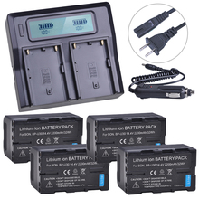 Batería BP-U30 de 4x2200mAh, bp-u30 BP U30 + cargador Dual LCD rápido para Sony BPU30 BP-U60, BP-U90, PMW-100 PMW-150 2024 - compra barato