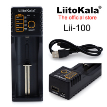 Новое зарядное устройство Liitokala Lii-100 1,2/3/3,7/4,25 18650/26650/18350/16340/18500 / AA / AAA lii100 2024 - купить недорого