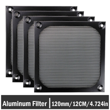 2 шт., Пылезащитный фильтр для вентилятора компьютера, 12 см, 120 мм 2024 - купить недорого