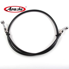 Arashi  97CM Brake Hose Cable Stainless Steel Cables Wire Line For KAWASAKI Z750 Z800 Z1000 ZX6R ZX9R ZX12R Ninja 2024 - buy cheap