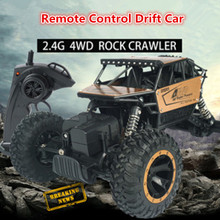 Coche Rock Crawler a Control remoto, 2,4G, 1:18, 4WD, 2199 máquinas por Radio Control Bigfoot, coche a Control remoto de aleación de Metal, modelo de juguete, regalo 2024 - compra barato