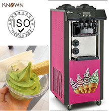 Мягкая машина для мороженого 3 вкуса замороженный йогурт фруктовое мороженое роликовая машина с бесплатной доставкой по морю по акции 2024 - купить недорого