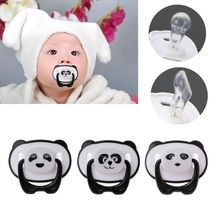 Cute Panda Nipple Dummy Pacifier Baby Food Grade PP Silicone Soother Toddler Orthodontic Nipples with Ring Teether Baby Pacifier 2024 - buy cheap