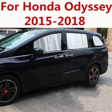 Toldos de estilo de coche para Honda Odyssey 2015-2018, refugio de visores de ventana, ceja de lluvia, decoración Interior, accesorios para automóviles 2024 - compra barato