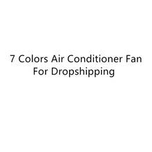 USB Mini Portable Air Conditioner Humidifier Purifier 7 Colors Light Desktop Air Cooling Fan Air Cooler Fan for Office Home 2024 - buy cheap