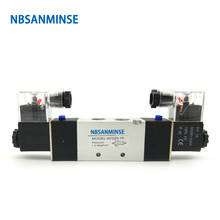 4V310 4V320 4V330 Air Solenoid Valve G1/4 G3/8  Electromagnetic Valve AirTac Type Pneumatic Valve NBSANMINSE 2024 - buy cheap