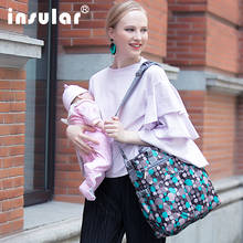 INSULAR Fashion Baby Nappy Bags bolso maternidad Diaper Bag Mother Bag Maternity Mummy Handbag Waterproof baby bag stroller 2024 - buy cheap