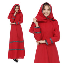 Muslim Dress Bangladesh Dubai Kaftan Women Long Sleeve Long Dress Abaya Islamic Clothing National Style Girls Arabic Caftan 2024 - buy cheap