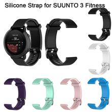 Silicone Replacement Wrist Band Bracelet Strap Sport Bracelet Band for SUUNTO 3 Fitness Smart Watch Band Dropship 7.3 2024 - buy cheap