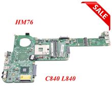 NOKOTION Laptop motherboard for Toshiba Satellite C840 L840 A000174120 A000175320 A000174110 DABY3CMB8E0 HM76 GMA HD4000 DDR3 2024 - buy cheap
