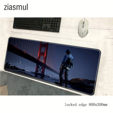 Watch Dogs 2 mouse pad gamer 800x300x3mm hot sales notbook mouse mat gaming mousepad Mass pattern pad mouse PC desk padmouse 2024 - buy cheap