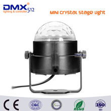 New Year gift Sound Activated 3W Crystal Magic Rotating Ball Effect RGB LED Stage Light for KTV Party Wedding Show Club Disco DJ 2024 - buy cheap