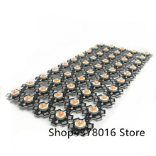 5pcs 10pcs 20pcs 50pcs 100pcs 3w full spectrum led chip , 400nm~840nm with bridgelux for medical plant grow with 20mm PCB 2024 - buy cheap