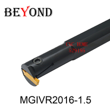 BEYOND MGIVR MGIVR2016 MGIVR2016-1.5 MGIVL2016-1.5 Cutting Tool Holder Lathe Boring Bar CNC Machine Turning Lathe Tool Holder 2024 - buy cheap