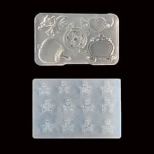 1PC Star Pumpkin Fan UV Resin Mold Liquid Silicone Molds for Making Jewelry Handcraft Pendant Tools 2024 - buy cheap