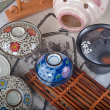 Cuenco de cerámica para Sushi, cuenco de cerámica para aperitivos, cerezas japonesas 2024 - compra barato