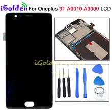 Para Oneplus 3 Lcd Screen Display Tela Testado Tela Com Moldura de Substituição Para Oneplus 3 T A3010 A3000 A3003 5.5 polegada 2024 - compre barato