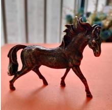 Copper Statue Collection Old Chinese archaize pure brass running horse small statue 2024 - buy cheap
