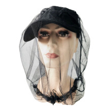 Men Women Outdoor Safari Hat Net Mesh Protection From Insect Bee Mosquito Gnats   L0329 2024 - buy cheap