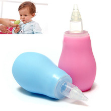 Aspirador de silicona para bebés recién nacidos, limpiador de nariz para niños pequeños, limpiador de puntas suaves, productos para el cuidado del bebé 2024 - compra barato