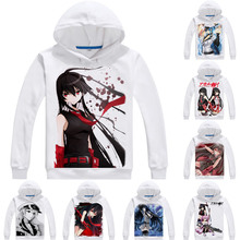Coolprint-Sudadera con capucha de Anime Akame ga KILL 3D, prenda deportiva de manga larga con varios estilos, ropa de Cosplay de Raid nocturno 2024 - compra barato